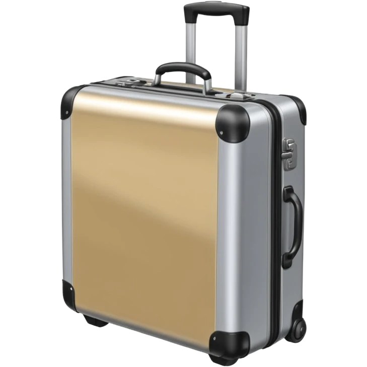 Suitcase that roll new model  emoji