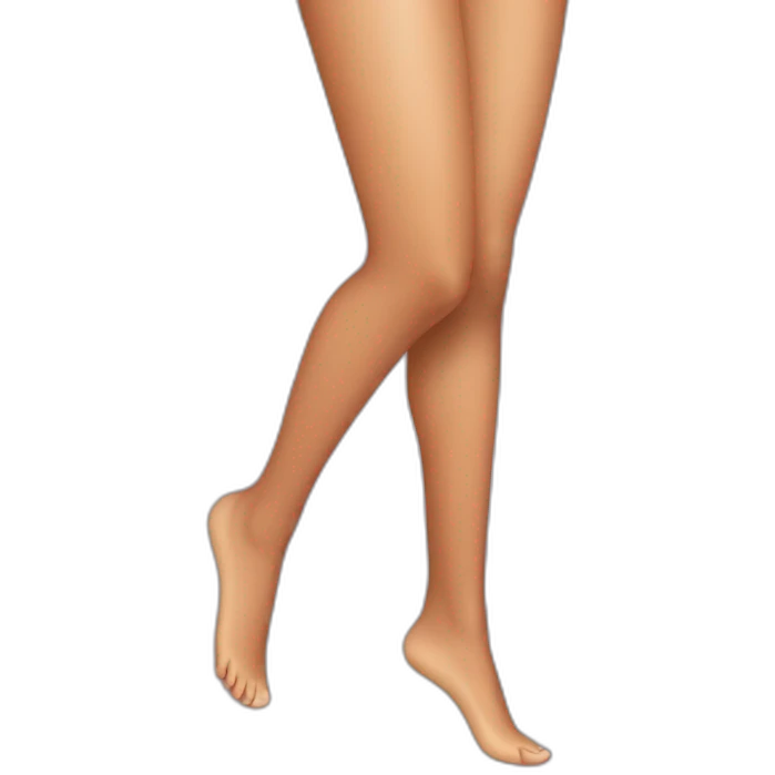 smooth legs emoji