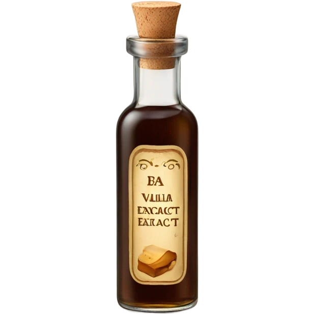 vanilla extract bottle emoji