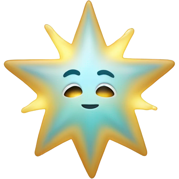 Crying star emoji