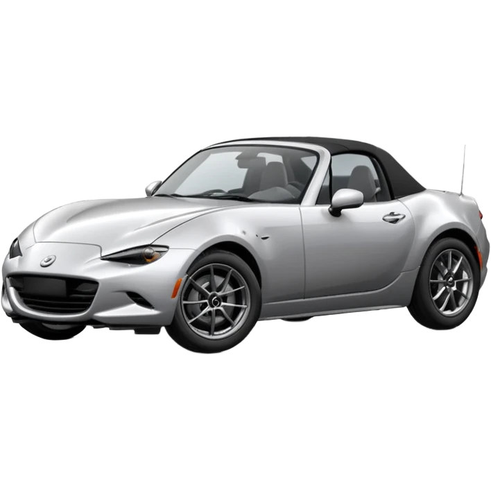 mx-5 NC silver hardtop emoji