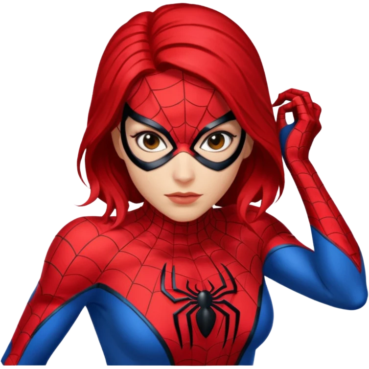 Spider woman emoji