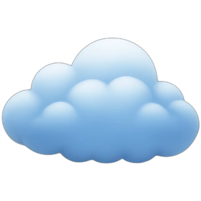  cloud weather emoji