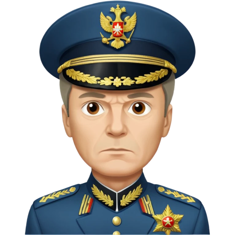 generate a Russian general Gerasimov emoji