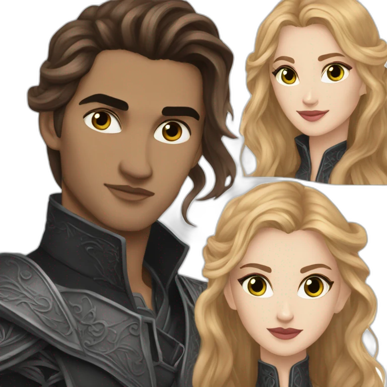 Feyre+Rhysand emoji