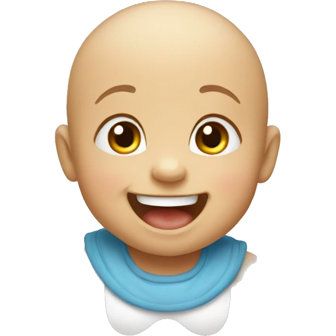 happy baby emoji
