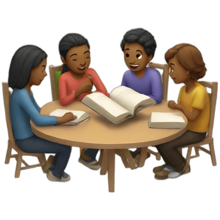 Reading group emoji