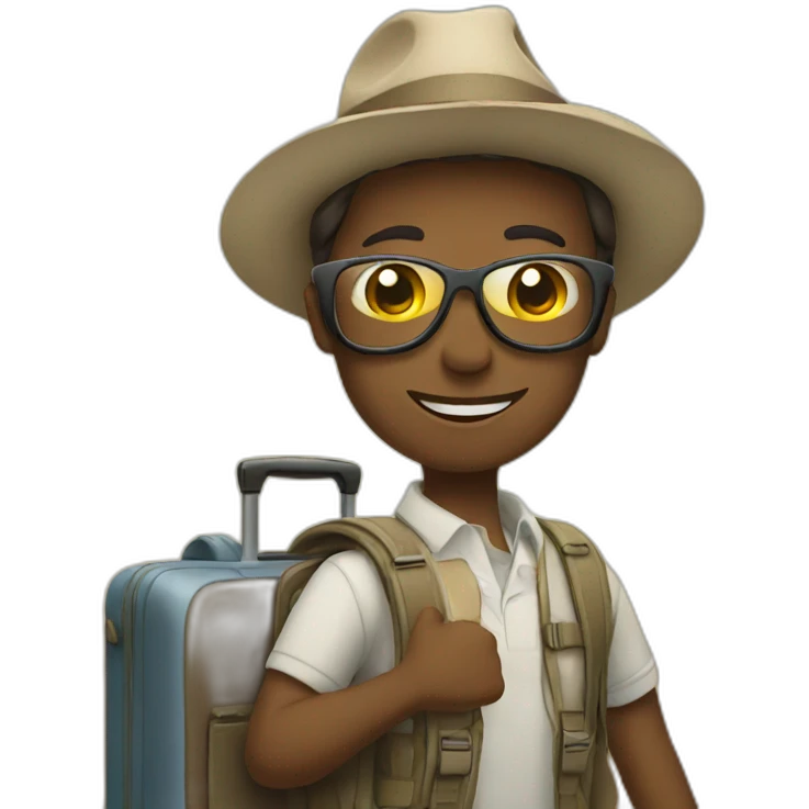 Traveling  emoji
