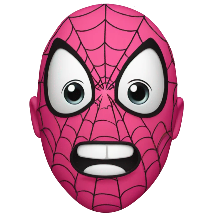 pink spider-man  emoji