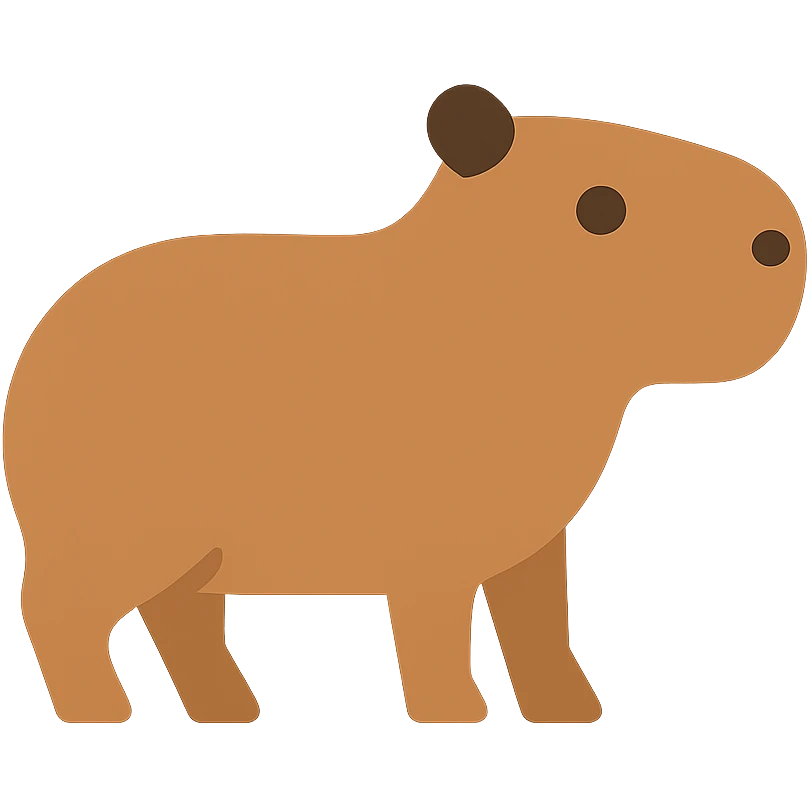 Capybara emoji