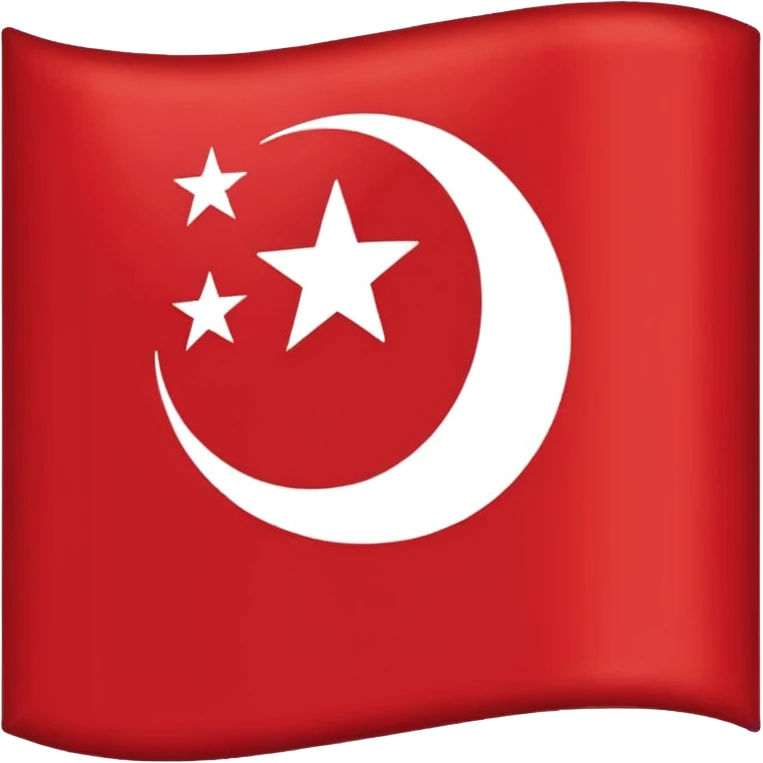 Flag of the ottoman empire emoji