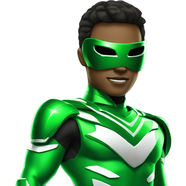 green power ranger emoji