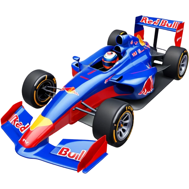 make an animated emote of a Red Bull Indy Car emoji