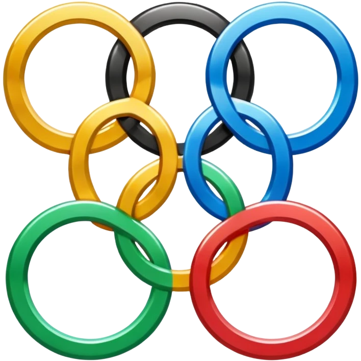 Olympic games rings emoji