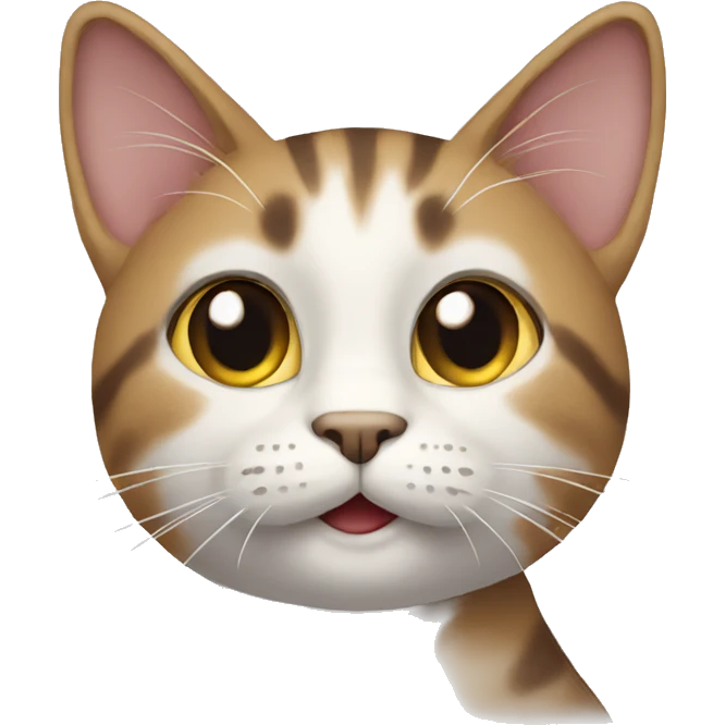 Cat saluting  emoji