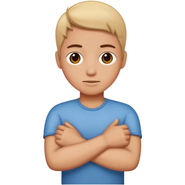 Crossing arms emoji