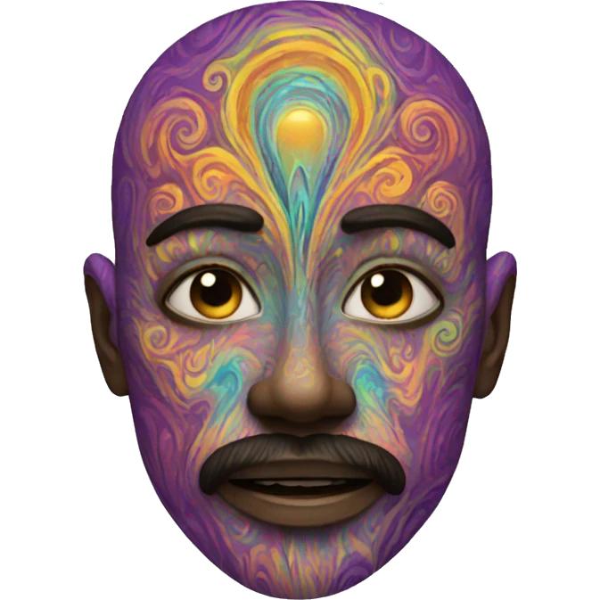 Psychedelic emoji