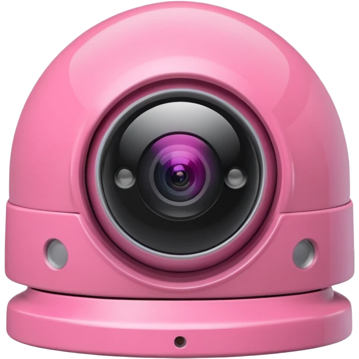 Security Camera pink emoji