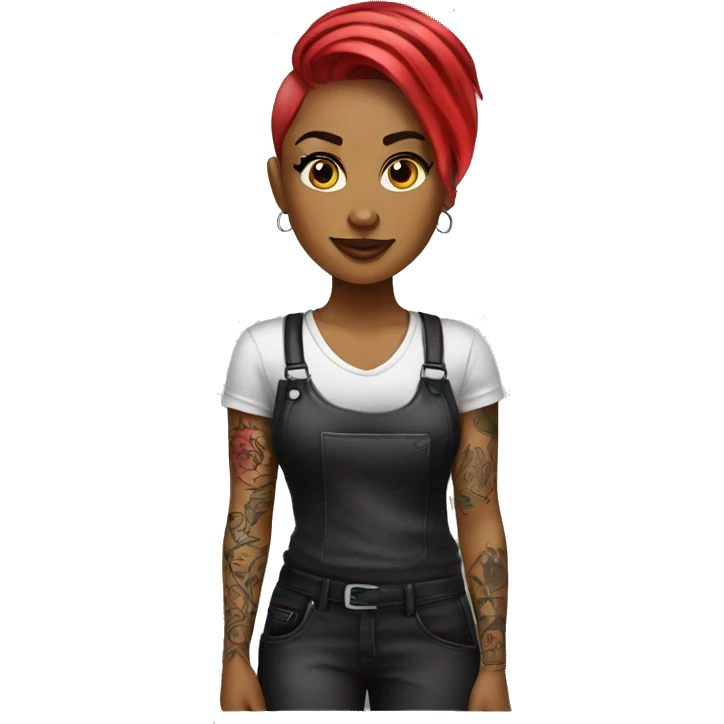 Female tattoo artist emoji