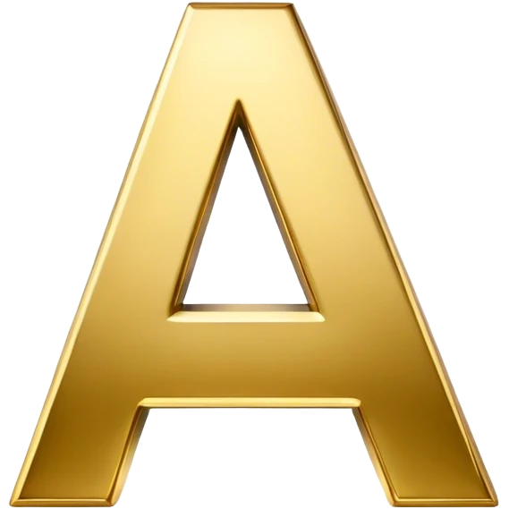 Letter A emoji