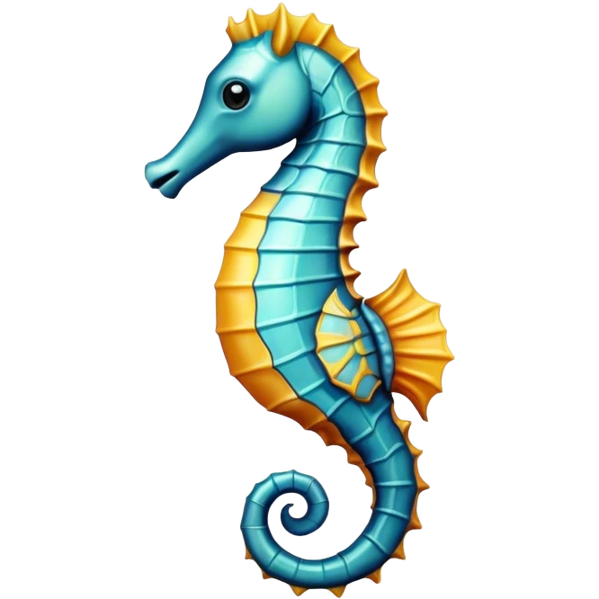 Морской конек  emoji