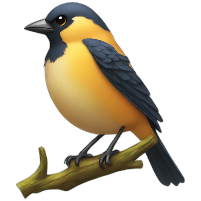 Bird, song emoji