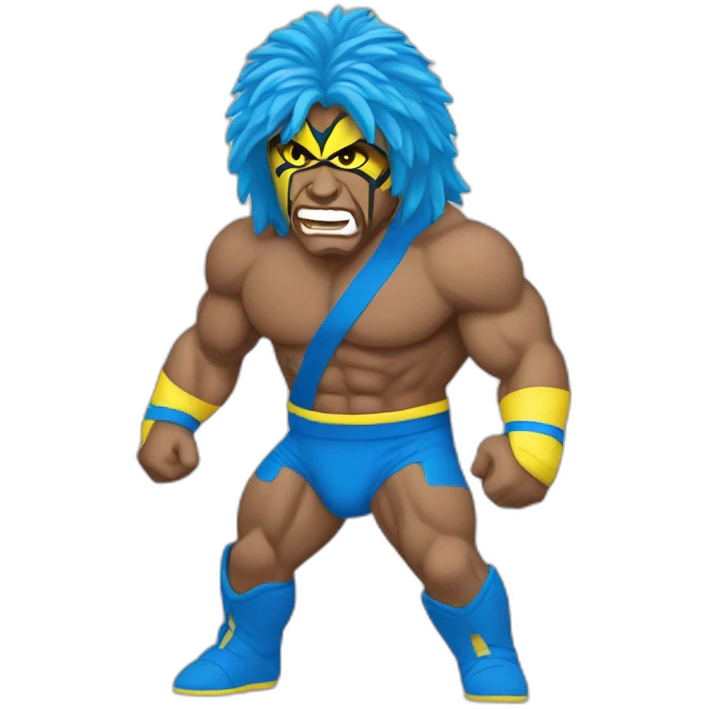 Ultimate warrior wrestler emoji