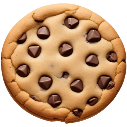 chocolate chip cookie emoji