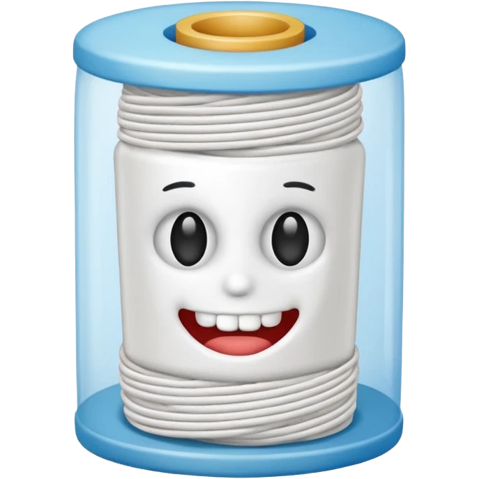 pack of dental thread  emoji