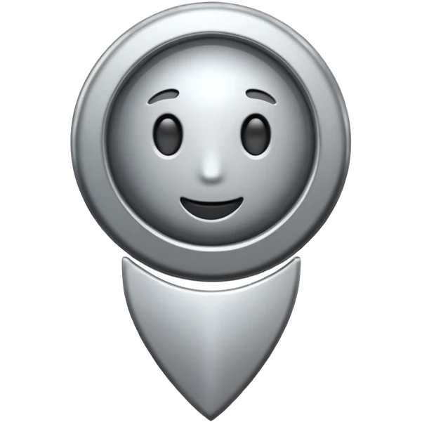 Maps pin normal emoji