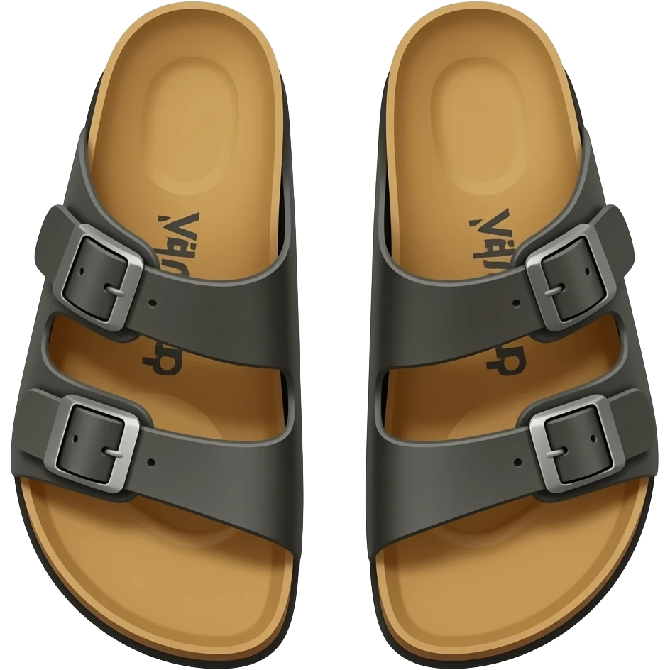 classic birkenstock shoes emoji