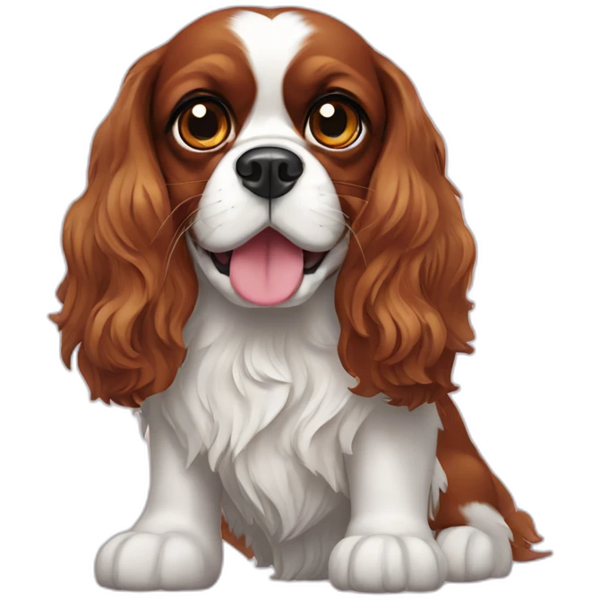 king charles spaniel emoji