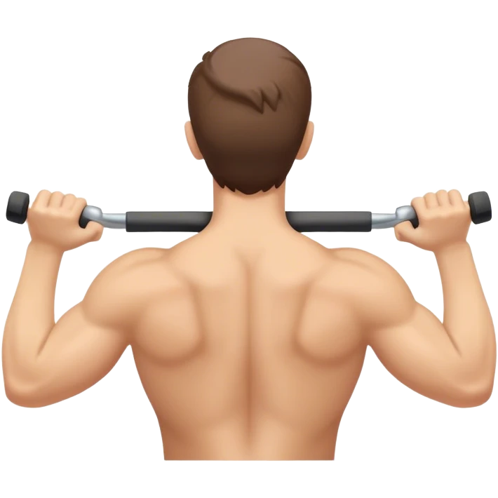 upper-back exercise emoji