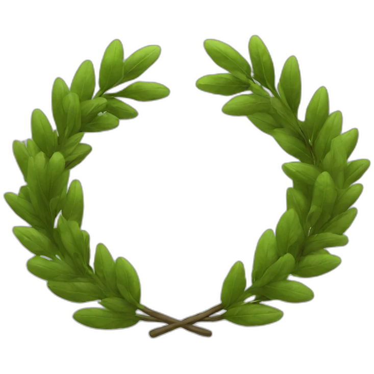laurel wreath emoji