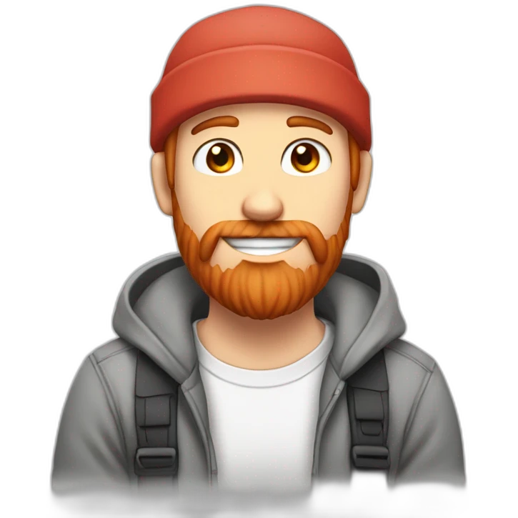 red-bearded-anime-guy-white-teeth-wearing-grey-beanie-white-shirt emoji