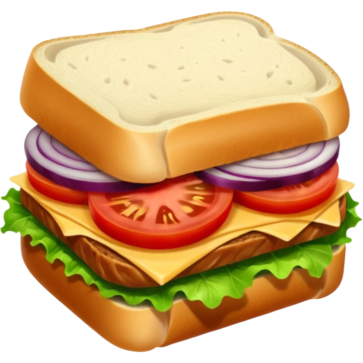 Sándwich de lomo emoji