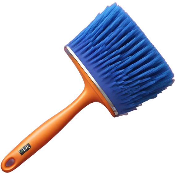roller brush emoji