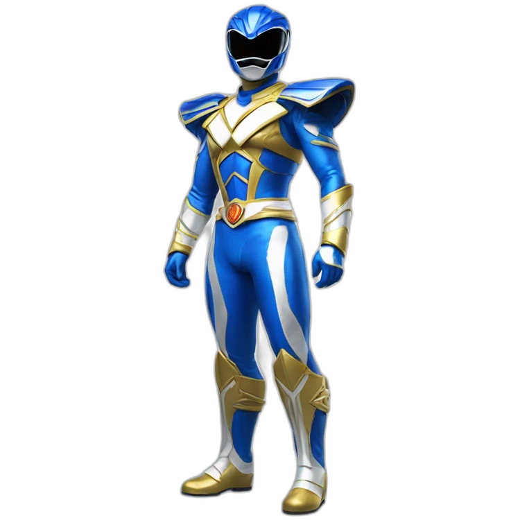 saphirre Power ranger full body emoji