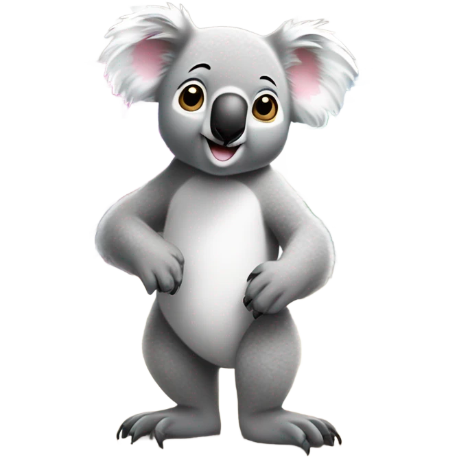 Koala working at a Sherwin-Williams paint store emoji