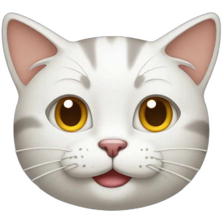 cat smiling with one eye closed emoji