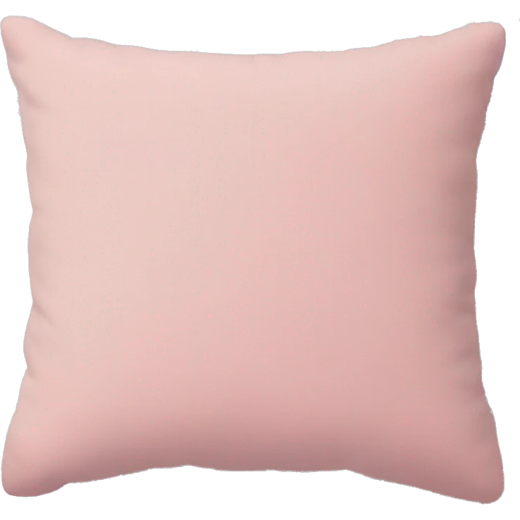 Pastel pink pillow emoji