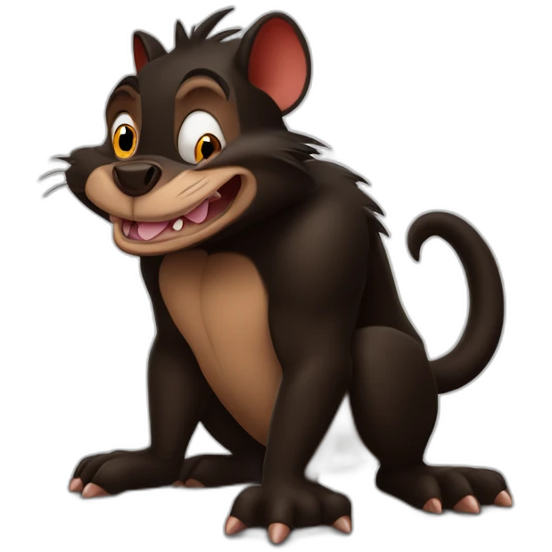 Tasmanian devil looney tunes emoji