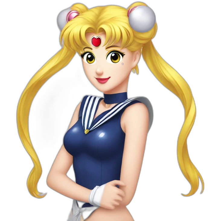 Sexy sailor moon emoji