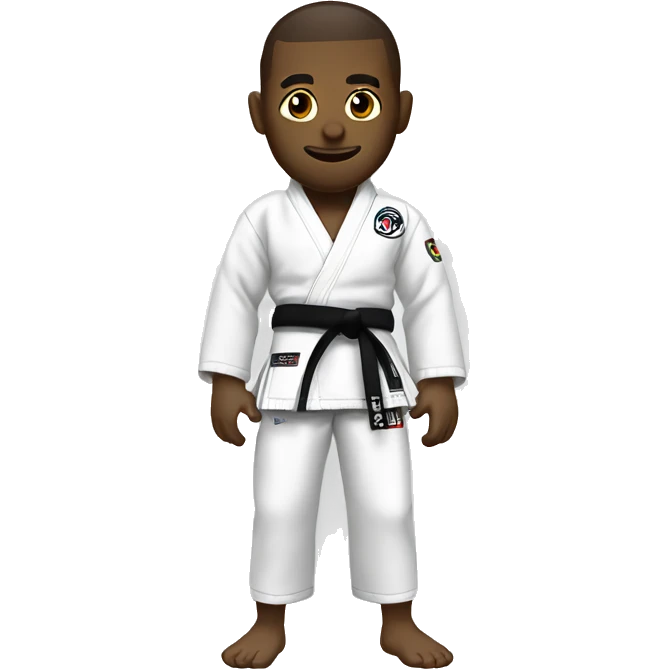 jiu jitsu fighter emoji