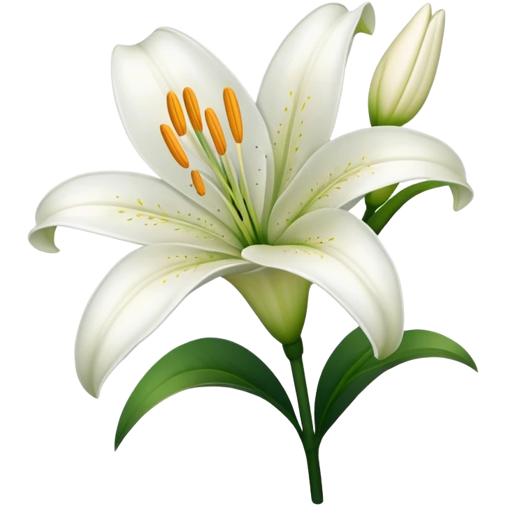 lily flower emoji