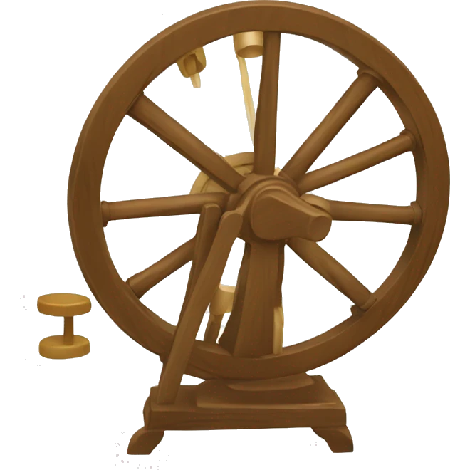 Spinning wheel fancy emoji