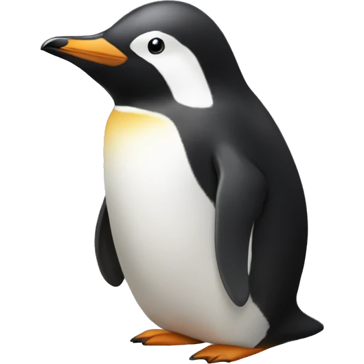 genera un emoji de un pinguino egresado emoji