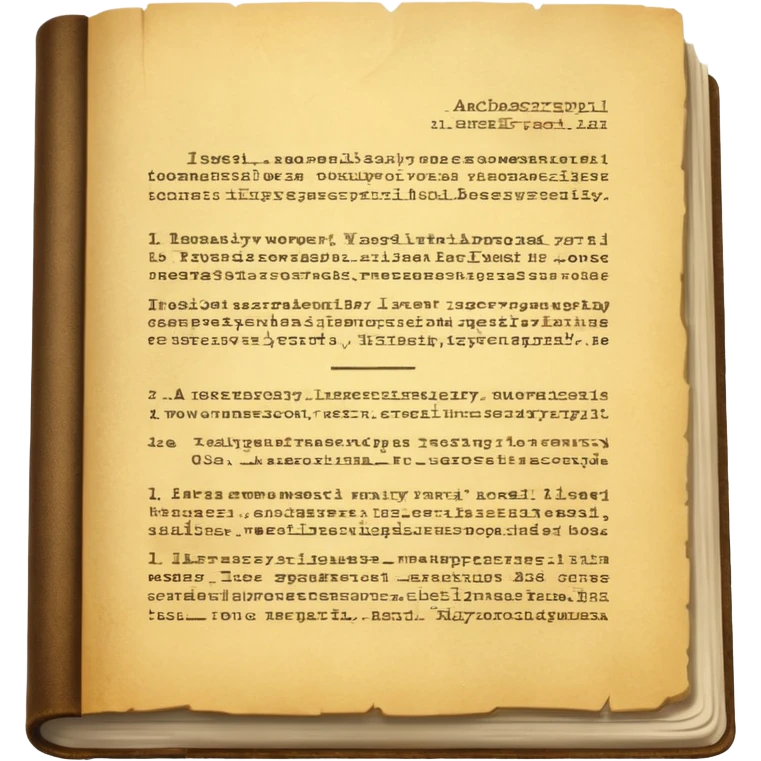 a screenplay manuscript  emoji