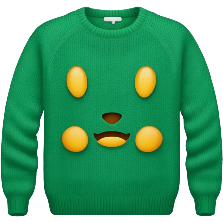 green sweater emoji