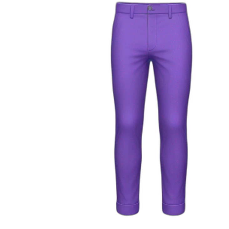 Purple pair of mens y-front pants emoji